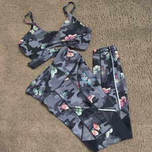 Sommer Ray 3 piece Butterfly Cameo Set Ex Cond #011